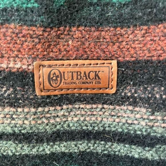 Vintage Outback Trading Company Ltd Southwest Blanket Print Button Front Vest Co - Picture 5 of 7